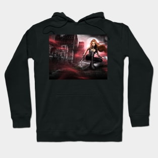 Vampish Background Hoodie